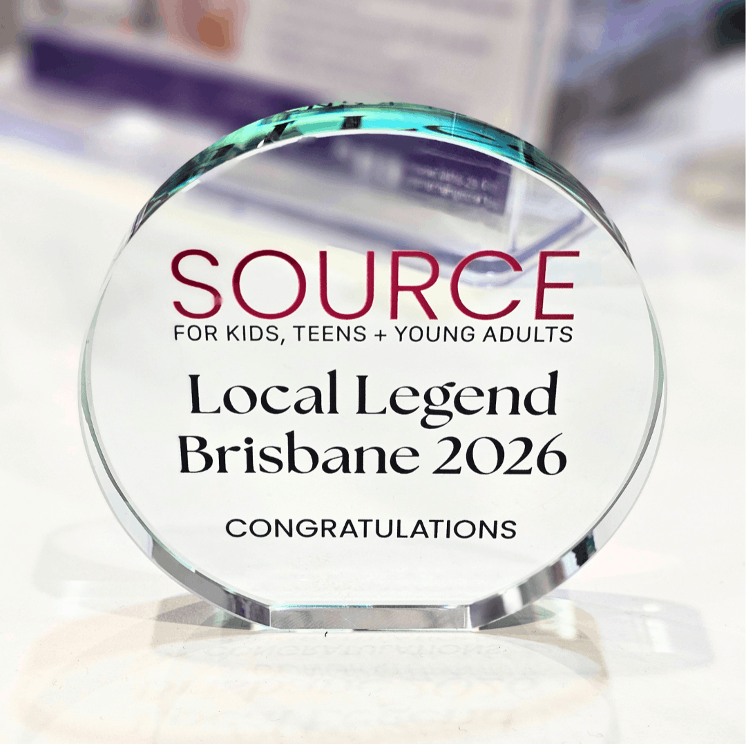 Source Disability Expo Local Legend Award presented to Little Change Creators in Brisbane 2026.