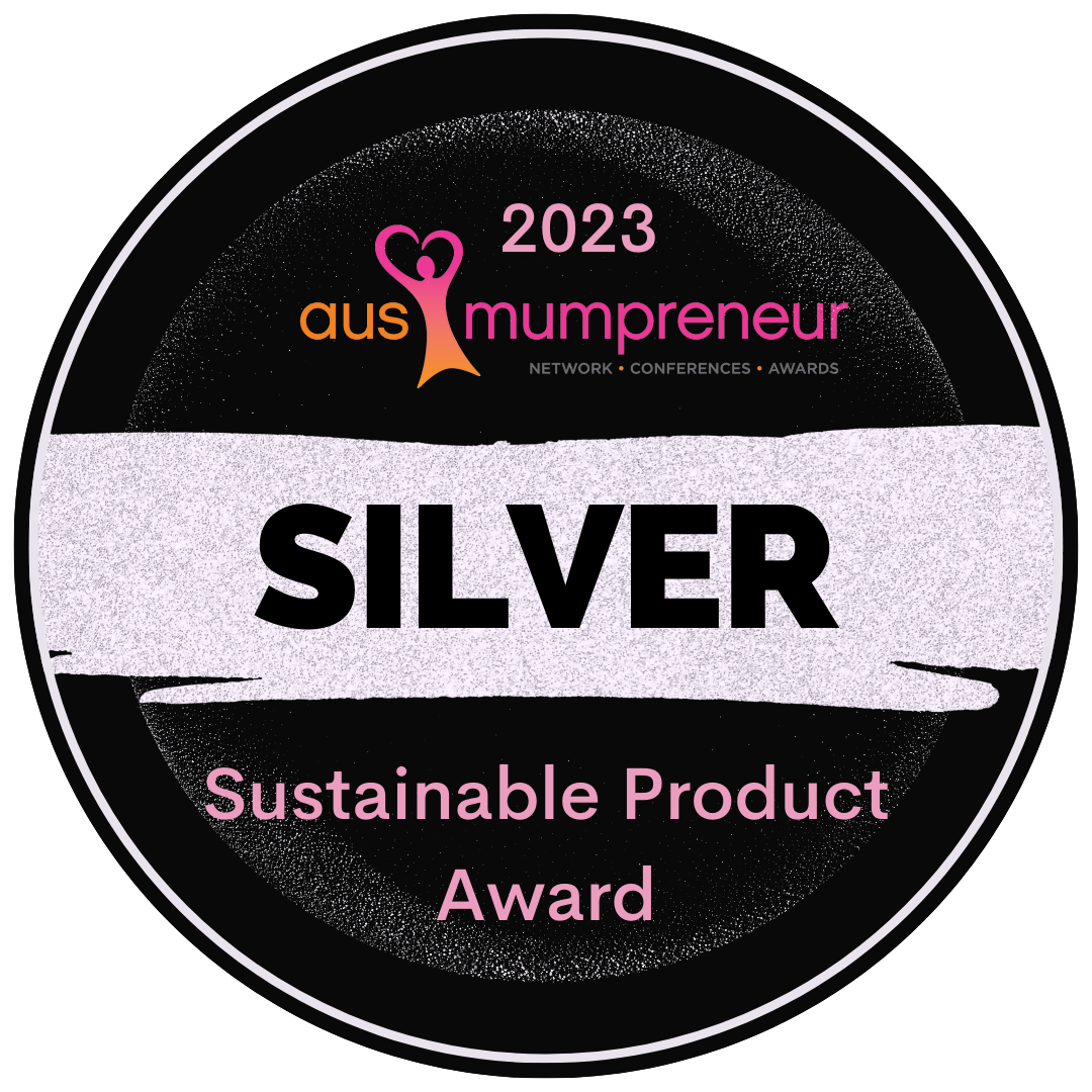 Image of Aus Mumpreneur 2023 Silver Sustainable Product Award