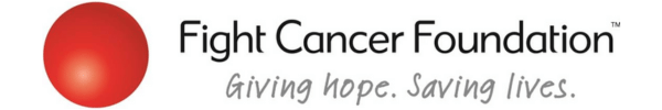 Fight Cancer Foundation logo with red dot