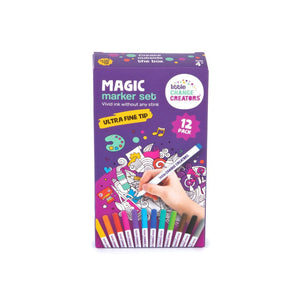 12 pack of ultra fine markers from front