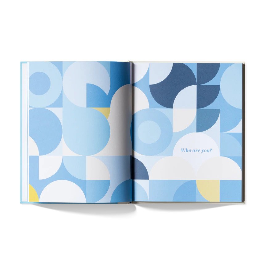 A kids book about mindfulness by Caverly Morgan open page showing text Who are You