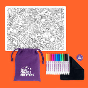 Outback theme affordable kids colouring sets