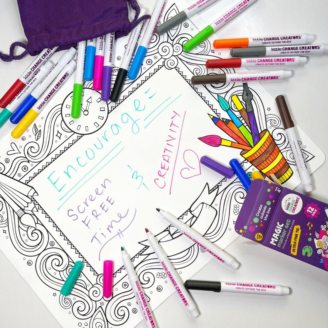 Pocket Re-FUN-able™ Colouring Sets