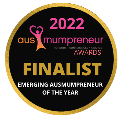 Image of Emerging Ausmumpreneur of the Year Finalist Award for 2022