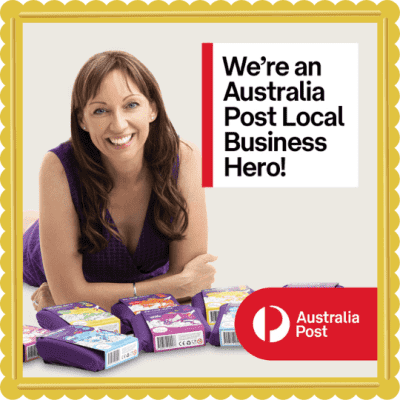 Image of Australia Post Local Business Hero Award featuring Little Change Creators owner Paige McInnes