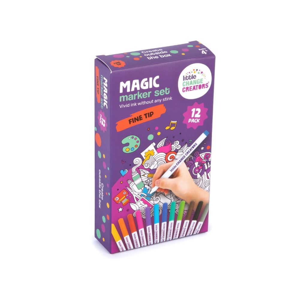 Kids Create Pack Of 7 Colour Changing Pens With Magic Pen