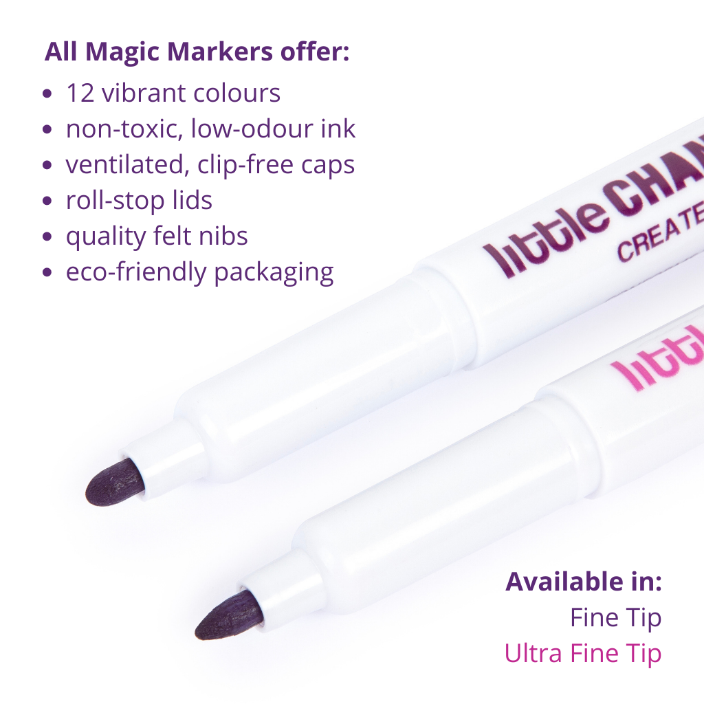 Thin magic markers hotsell