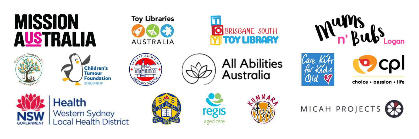 Little Change Creators Charity Partners