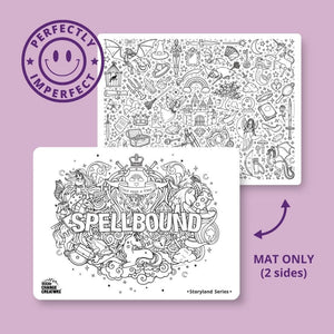 Spellbound Imperfect Double Sided Reusable Colouring Mat