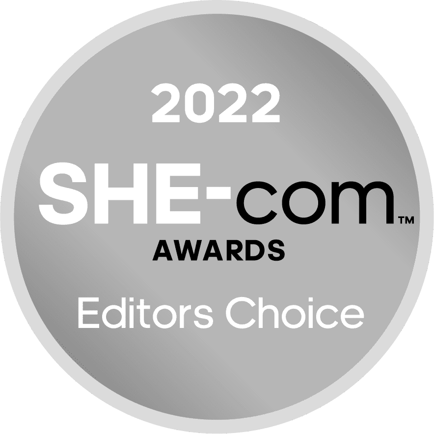 Logo of 2022 She-com editors choice award