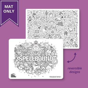 Spellbound Double Sided Reusable Colouring Mat Only