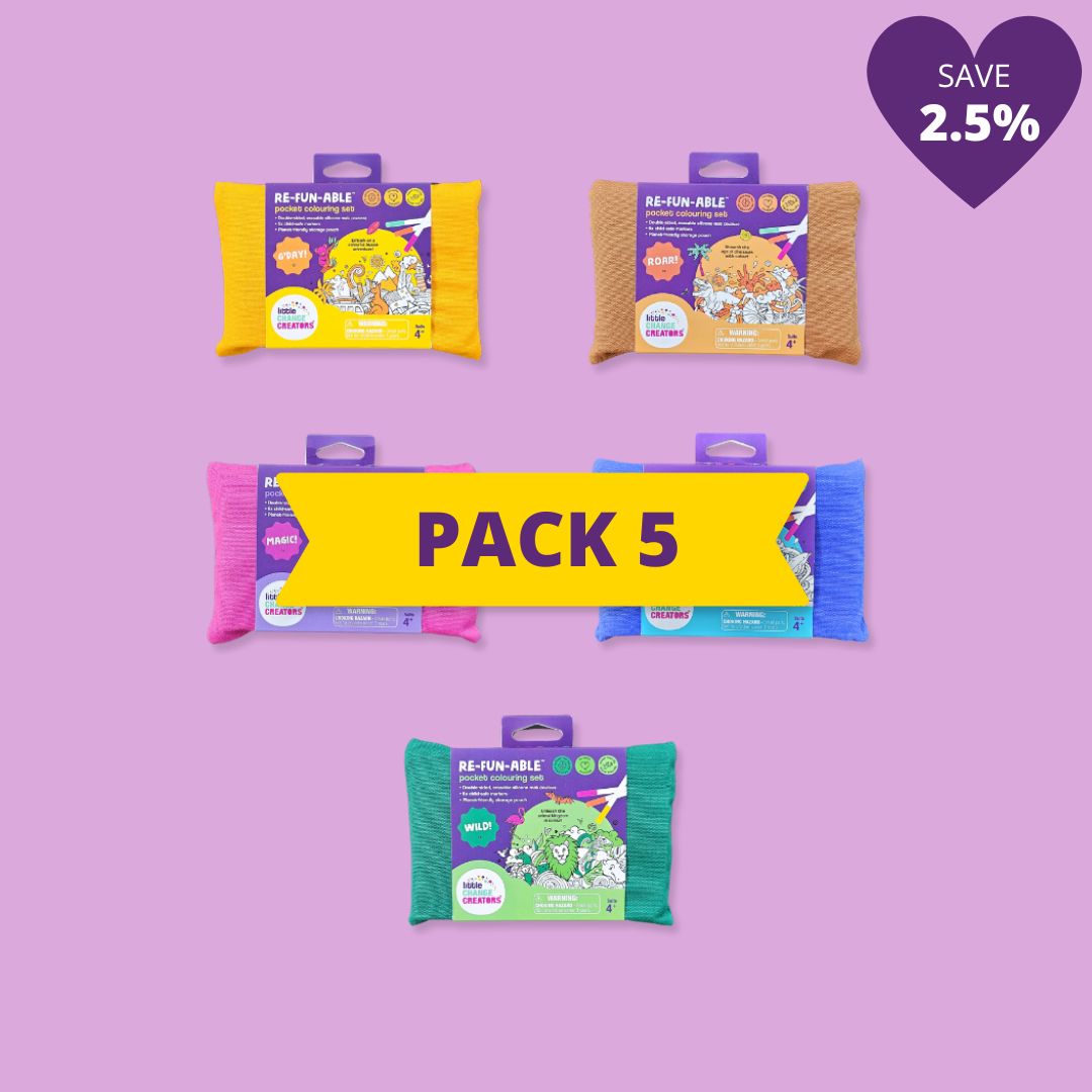 PACK 5 – Colour (Pocket Packs) - SAVE 2.5% (RRP: $838.50)