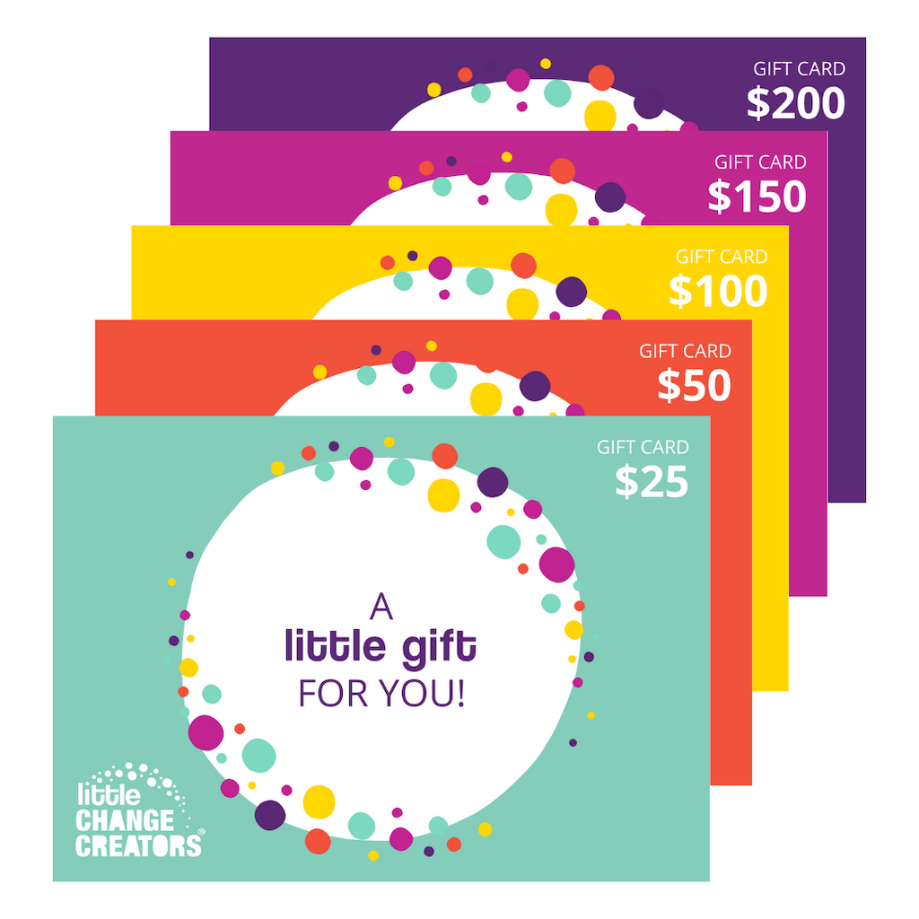 Our Gift Cards Little Change Creators
