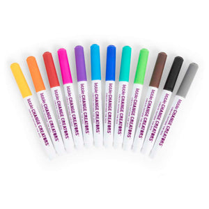 Magic Markers - Fine Tip  Colouring Pens for Kids - Little Change Creators