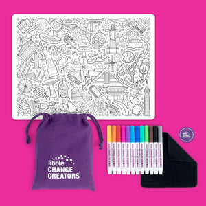 Our world colouring sets for endless doodle fun