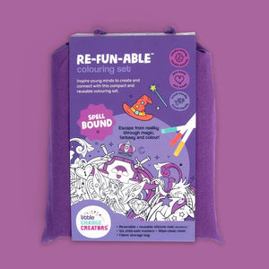 Spell bound fun colouring set