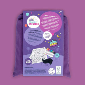 Double sided spell bound fun silicone colouring mat