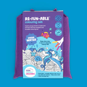 Underwater colouring set  for cafe play